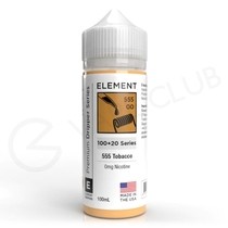 555 Tobacco Shortfill E-Liquid by Element 100ml