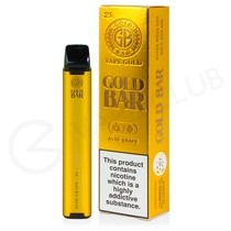 Aloe Grape Gold Bar Disposable Vape