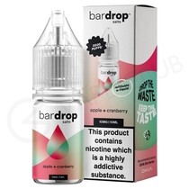 Apple Cranberry Nic Salt E-Liquid by Bar Drop Salts