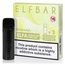 Banana Elf Bar Elfa Prefilled Pod