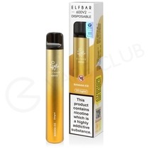 Banana Ice Elf Bar 600 V2 Disposable Vape