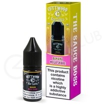 Banana Mega Shake Nic Salt E-Liquid by Cuttwood Bar Salts