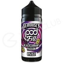 Blackcurrant Passion Shortfill E-Liquid by Seriously Pod Fill 100ml