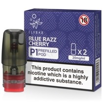 Blue Razz Cherry Elf Bar Mate P1 Prefilled Pod