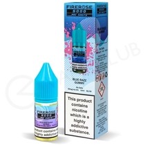 Blue Razz Gummy Nic Salt E-Liquid by Elux Firerose