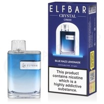 Blue Razz Lemonade Elf Bar Crystal CR600 Disposable Vape