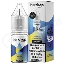 Blue Razz Lemonade Nic Salt E-Liquid by Bar Drop Salts