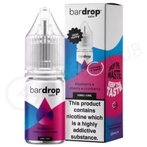 Blueberry Cherry Cranberry Nic Salt E-Liquid by Bar Drop Salts