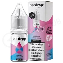 Blueberry Cotton Candy Nic Salt E-Liquid by Bar Drop Salts