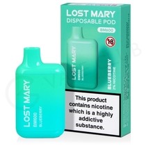 Blueberry Lost Mary BM600 Disposable Vape