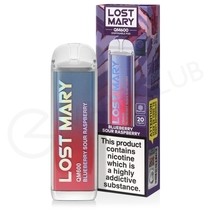 Blueberry Sour Raspberry Lost Mary QM600 Disposable Vape