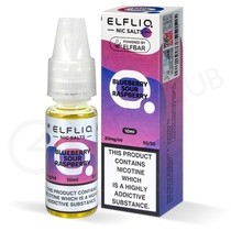 Blueberry Sour Raspberry Nic Salt E-Liquid by Elf Bar Elfliq