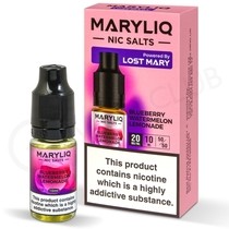 Blueberry Watermelon Lemonade Nic Salt E-Liquid by Lost Mary Maryliq