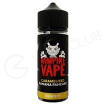 Caramelised Banana Pancake Shortfill E-Liquid by Vampire Vape 100ml