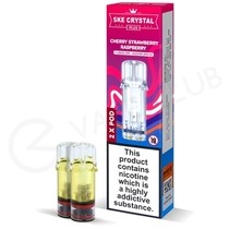 Cherry Strawberry Raspberry SKE Crystal Plus Prefilled Pod