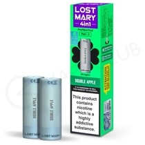 Double Apple Lost Mary 4 in 1 Prefilled Pod