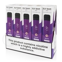 Elf Bar Grape 10 x Disposable Vape Multipack
