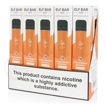 Elf Bar Strawberry Banana 10 x Disposable Vape Multipack