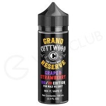 Grape & Strawberry Shortfill E-liquid by Cuttwood Grand Reserve 100ml