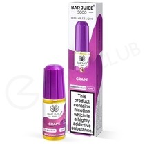 Grape Nic Salt E-Liquid by Bar Juice 5000