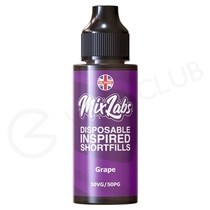 Grape Shortfill E-Liquid by Mix Labs 100ml