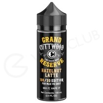 Hazelnut Latte Shortfill E-liquid by Cuttwood Grand Reserve 100ml
