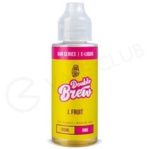 J Fruit Shortfill E-Liquid by Double Brew Bar Series 100ml