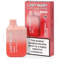 Juicy Peach Lost Mary BM600 Disposable Vape