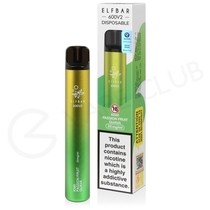 Kiwi Passion Fruit Guava Elf Bar 600 V2 Disposable Vape