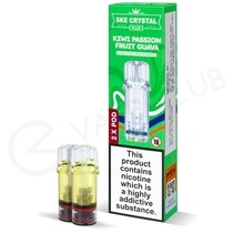 Kiwi Passion Fruit Guava SKE Crystal Plus Prefilled Pod