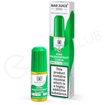 Kiwi Passionfruit Guava Nic Salt E-Liquid by Bar Juice 5000