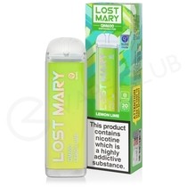 Lemon Lime Lost Mary QM600 Disposable Vape
