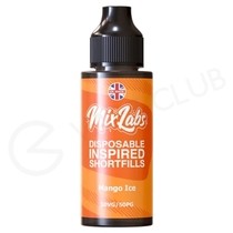 Mango Ice Shortfill E-Liquid by Mix Labs 100ml