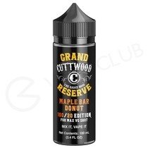 Maple Bar Donut Shortfill E-liquid by Cuttwood Grand Reserve 100ml