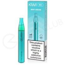 Mint Cream Kiwi Go Disposable Vape