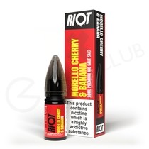 Morello Cherry & Banana Nic Salt E-Liquid by Riot X
