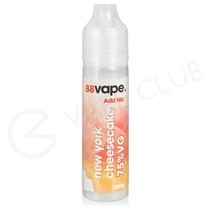 New York Cheesecake Shortfill E-liquid by 88Vape 50ml