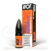 Orange & Raspberry Ice Nic Salt E-Liquid by Riot X