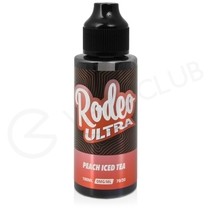 Peach Iced Tea Shortfill E-Liquid by Rodeo Ultra 100ml