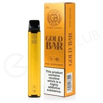 Pink Grapefruit Gold Bar Disposable Vape