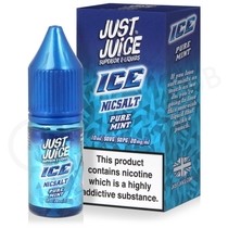 Pure Mint Nic Salt E-Liquid by Just Juice Ice