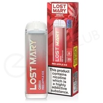 Red Apple Ice Lost Mary QM600 Disposable Vape