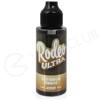 Rich Vanilla Tobacco Shortfill E-Liquid by Rodeo Ultra 100ml