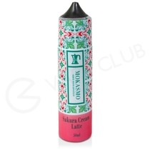 Sakura Cream Latte Shortfill E-Liquid by Mokasmo 50ml