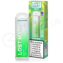 Sour Apple Lost Mary QM600 Disposable Vape