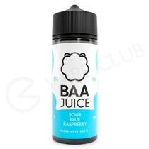 Sour Blue Raspberry Shortfill E-Liquid by Baa Juice 100ml