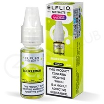 Sour Lemon Nic Salt E-Liquid by Elfliq