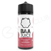 Strawberry Cherry Raspberry Shortfill E-Liquid by Baa Juice 100ml