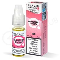 Strawberry Snoow (Ice Cream) Nic Salt E-Liquid by Elf Bar Elfliq