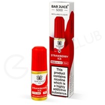 Strawberry Ice Nic Salt E-Liquid by Bar Juice 5000